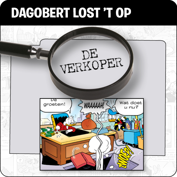 Dagobert lost 't op