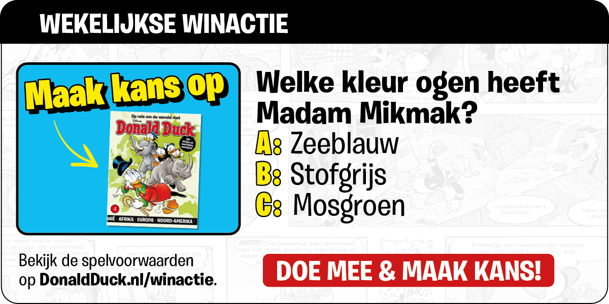 Wekelijkse Winactie