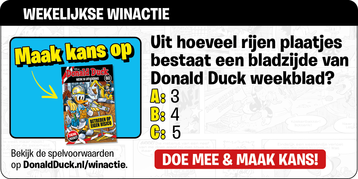 Wekelijkse Winactie
