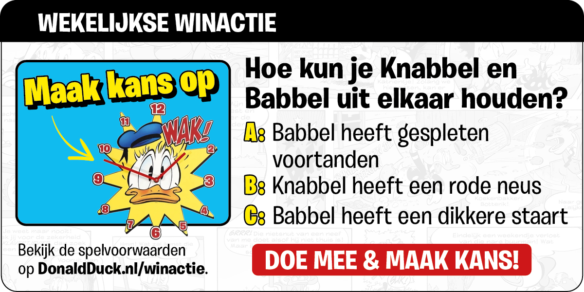 Wekelijkse Winactie