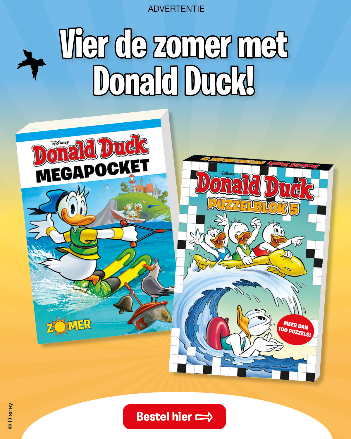 Vier de zomer met Donald Duck!