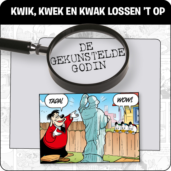 Kwik, Kwek en Kwak lossen 't op