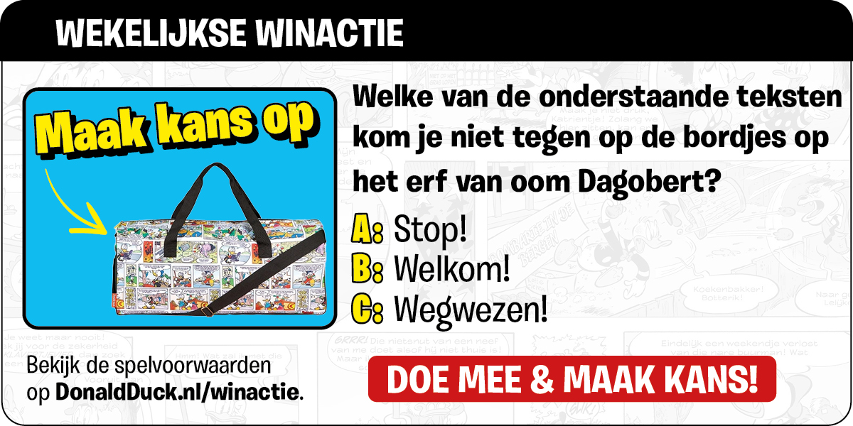 Wekelijkse Winactie