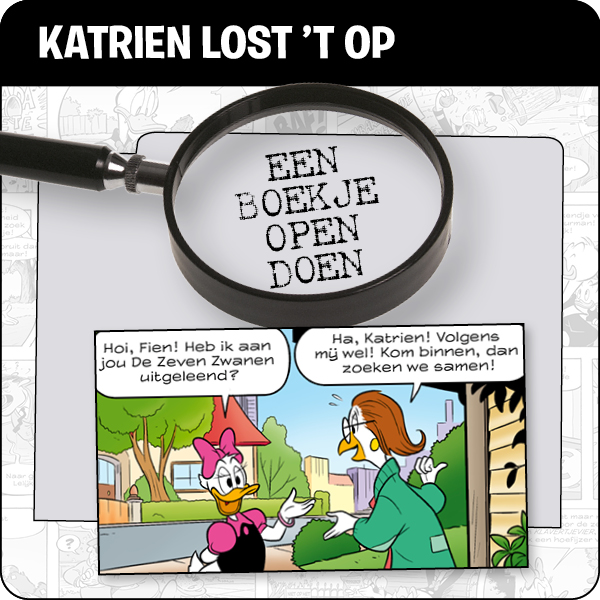 Katrien lost 't op