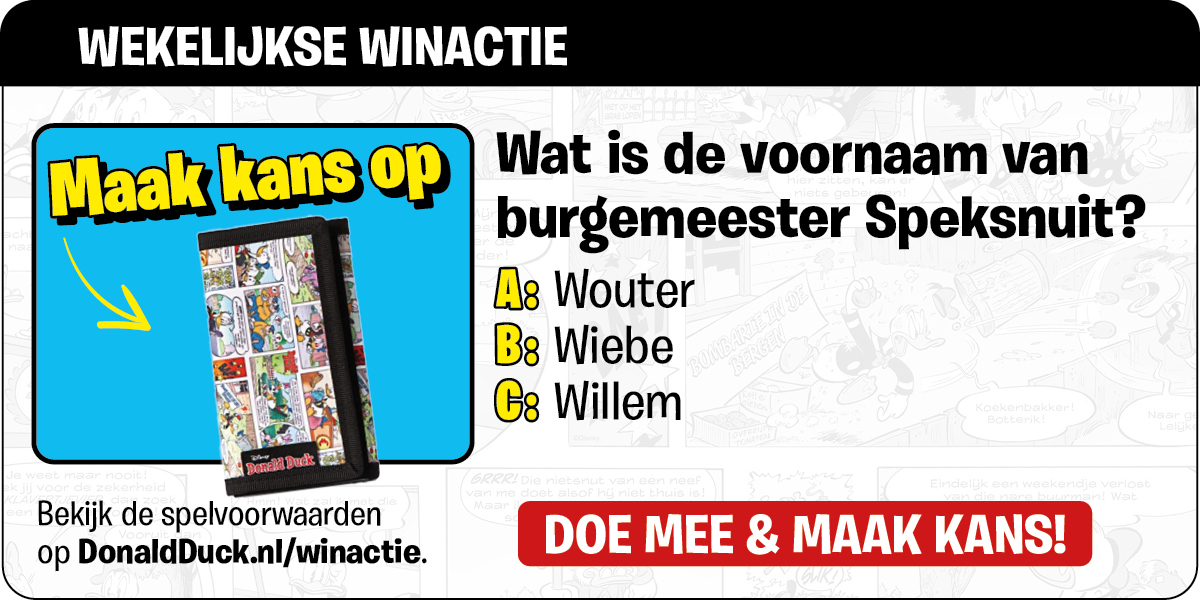 Wekelijkse Winactie