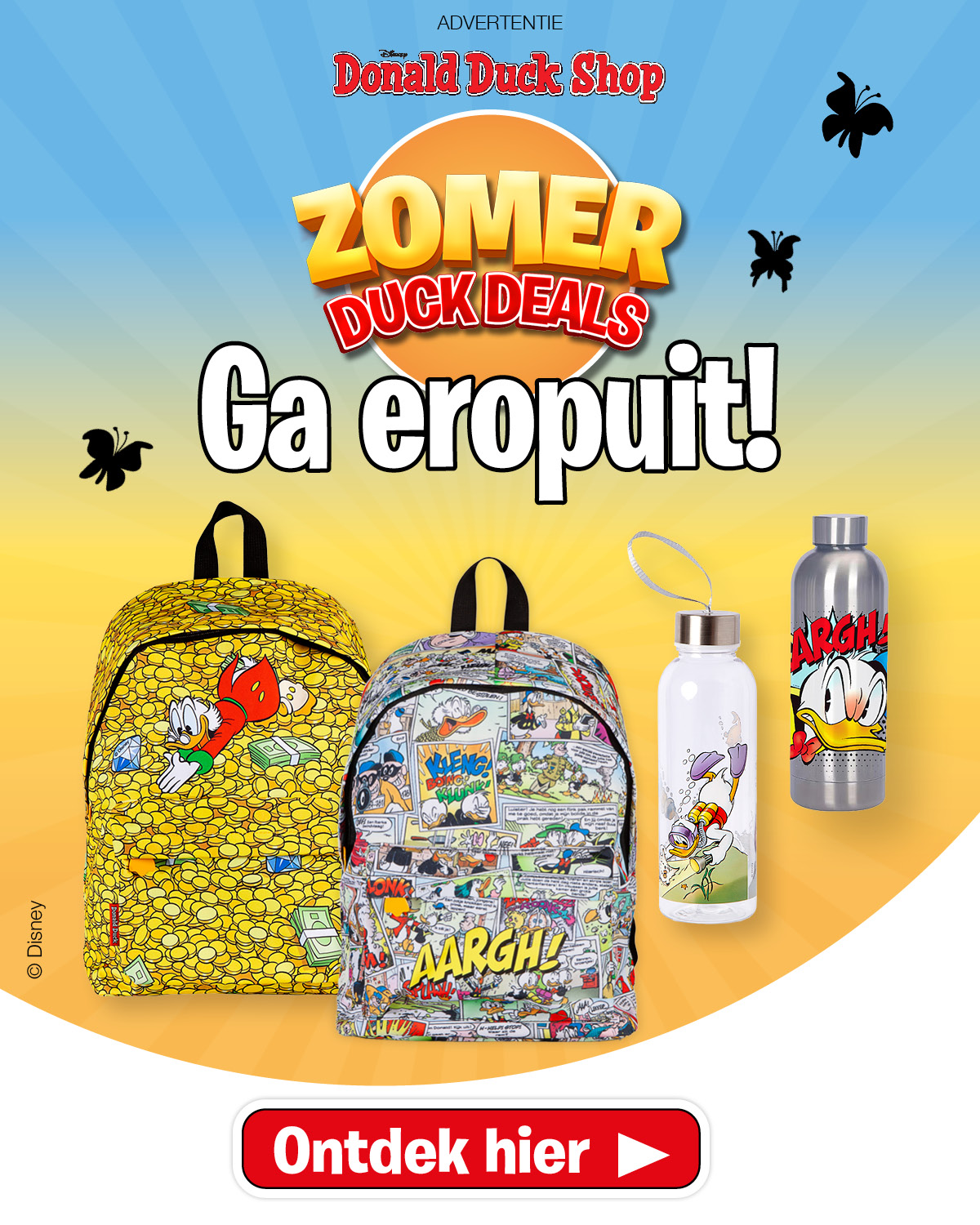 Vier de zomer met Donald Duck!