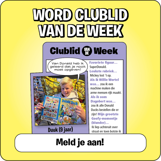 Clublid van de week