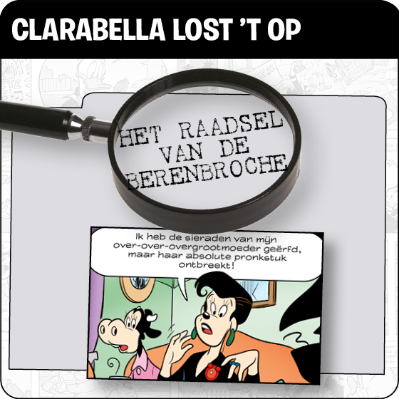 Clarabella lost 't op