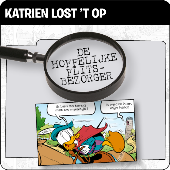 Katrien lost 't op