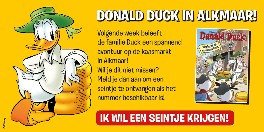 Donald Duck in Alkmaar