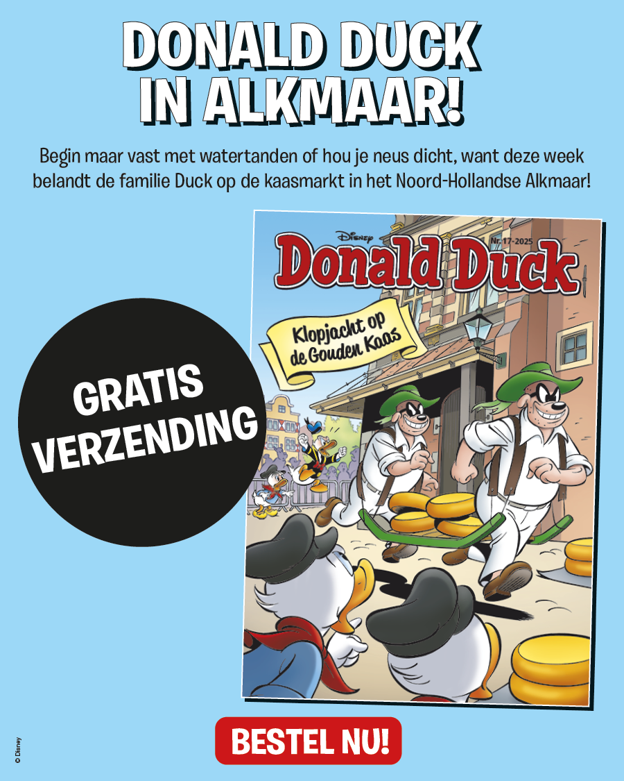 Donald Duck in Alkmaar