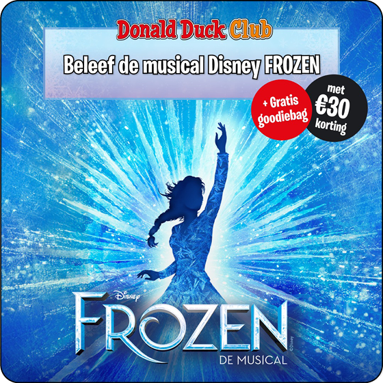 Frozen tickets met korting