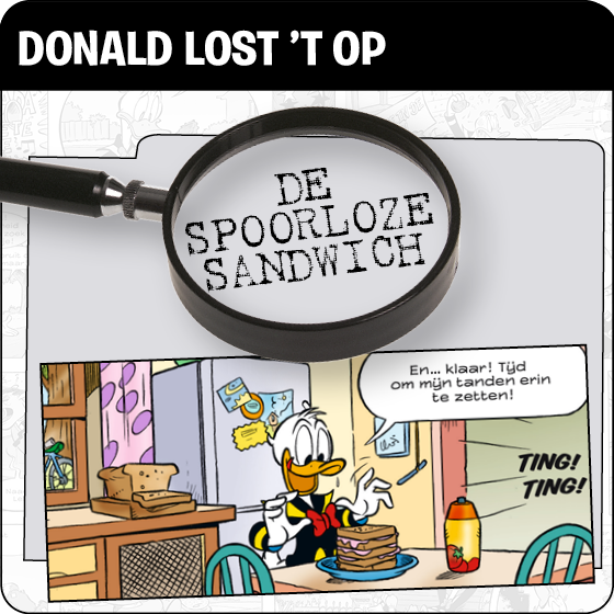 Donald lost 't op