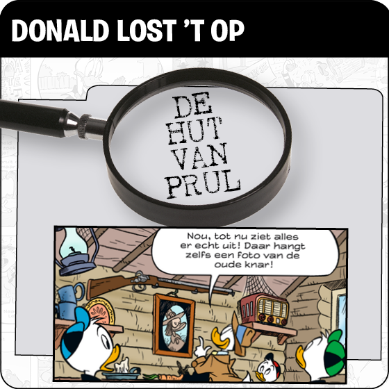 Donald lost 't op