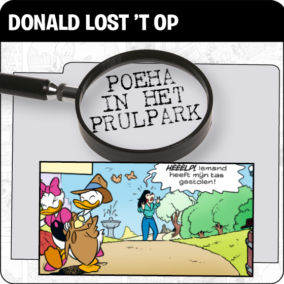 Donald lost 't op